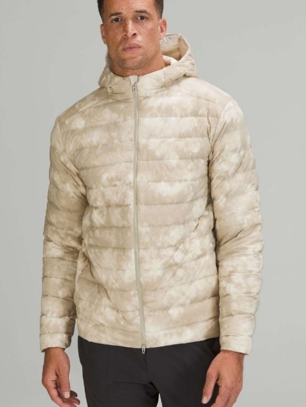 Lululemon Navigation Stretch Down Hooded Jacket Mens L